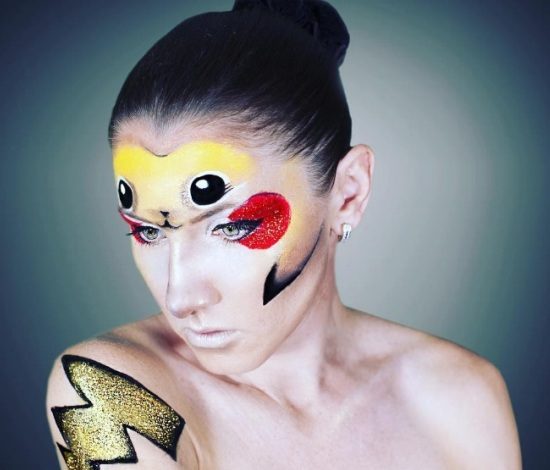 Макияж с покемонами. И такое возможно!