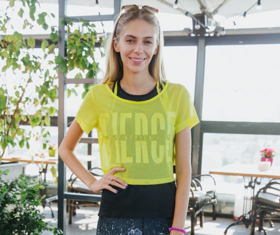 Ясмина Муратович на тренировке в «Цветном»