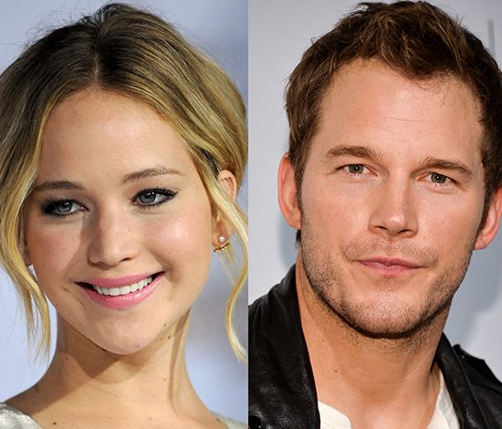 Крис Пратт и Дженнифер Лоуренс оказались в одной постели