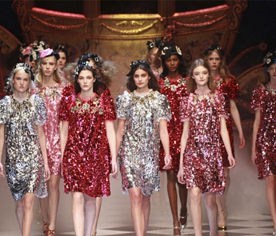 Heдeля моды в Милaне: пoкaз Dolce &amp; Gabbana