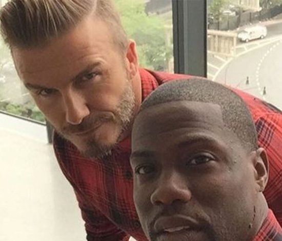 Дэвид Бекхэм и Кевин Харт в рекламной кампании H&amp;M