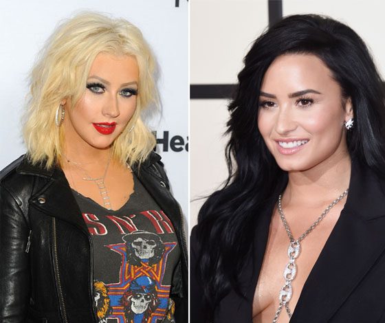 Деми Ловато виртуозно пародирует Кристину Агилеру