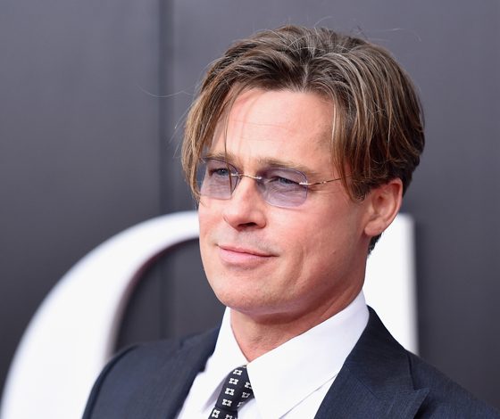 Брэд Питт поседел