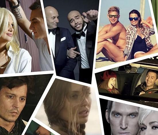 Знаменитые клипы с участием звезд кино и моделей. Часть 3