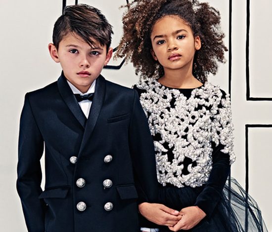 Компания Balmain представила новую детскую коллекцию
