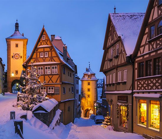 Прекрасные города мира, где можно встретить Новый год