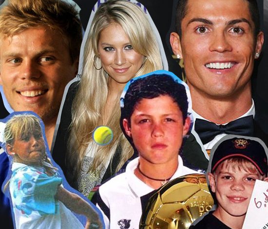 Детские фото известных спортсменов