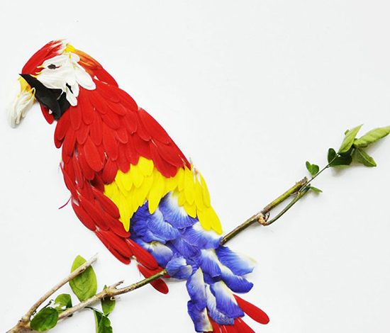 Цветочные птички от малайзийской художницы