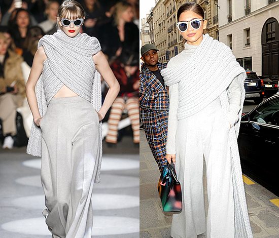 На подиуме и в жизни: Зендая Коулман