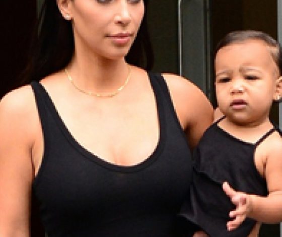 Новые фотографии дочери Ким Кардашьян