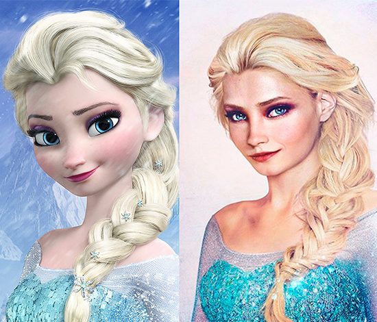 Как диснеевские принцессы выглядят в реальной жизни