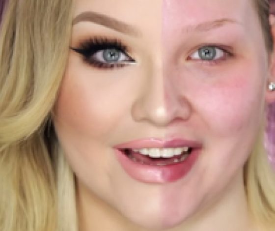 Девушка показала «силу макияжа»