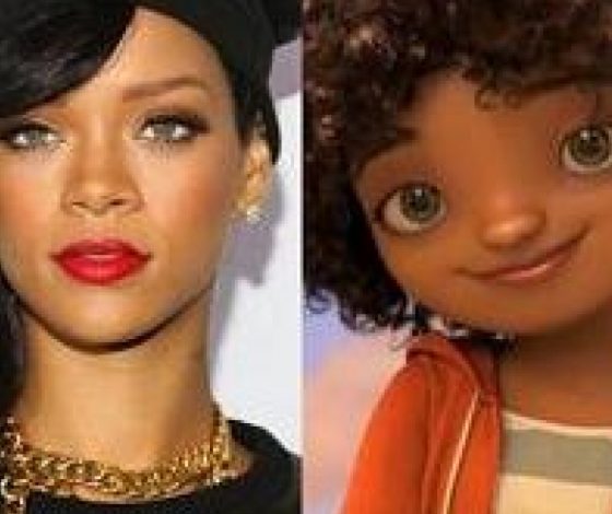 Рианна озвучила анимационного персонажа