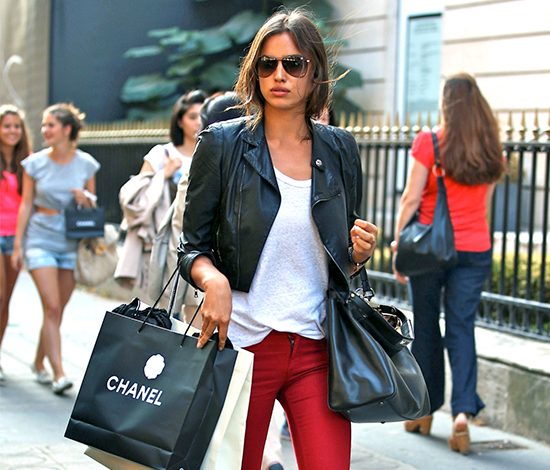 Street style Ирины Шейк. Модницам на заметку