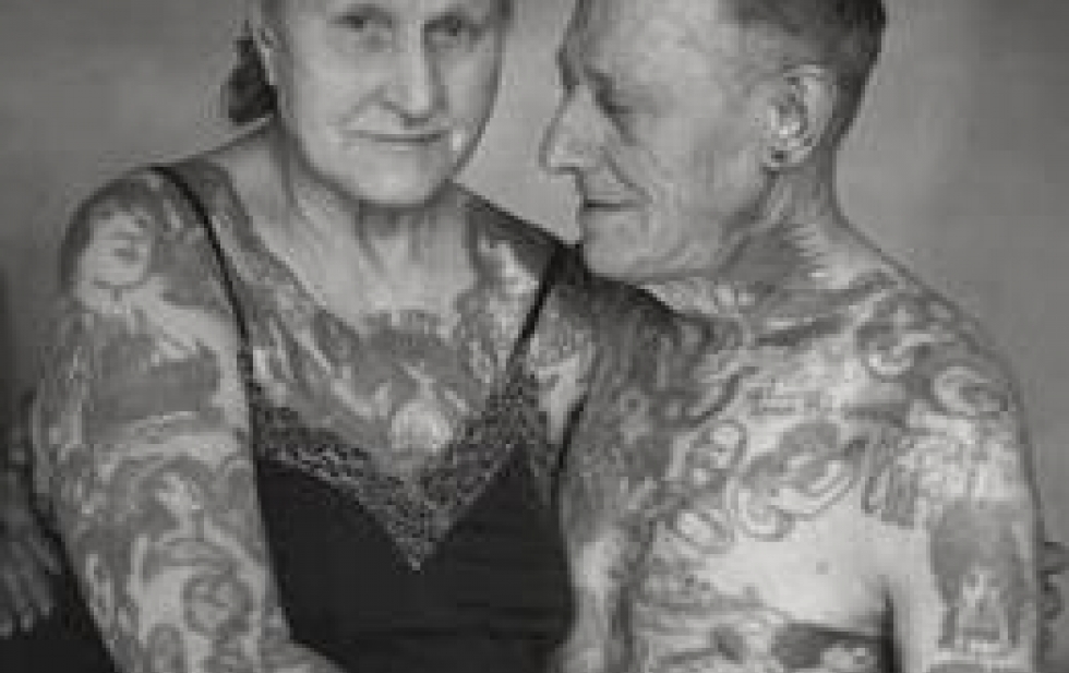 История зечки и других. Татуировки на старых телах. Тату зечки.