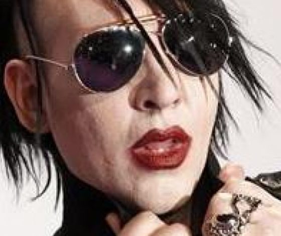 Загримированные Мэрилин Мэнсон и его отец в фотосессии