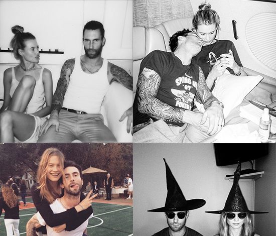 Любовь в картинках: Адам Левин и Бехати Принслу