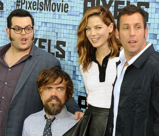 Звезды на премьере фильма «Пиксели» в Нью-Йорке