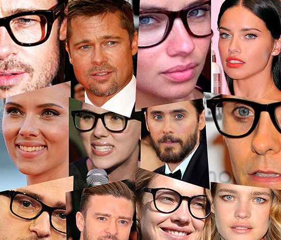 Звезды в очках и без. Да/Нет