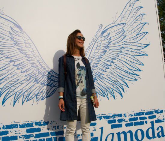 Корнер Lamoda.ru на фестивале «ВКонтакте» в Санкт-Петербурге