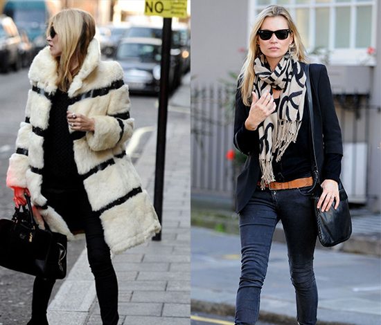 Street style Кейт Мосс. Модницам на заметку