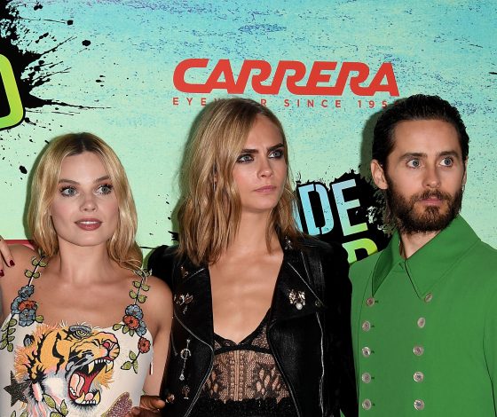 «Отряд самоубийц» в Лондоне: звезды на премьере