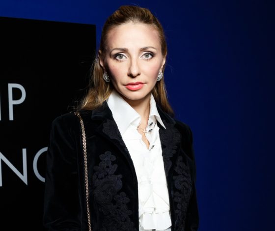 Татьяна Навка на открытии Недели моды в Москве