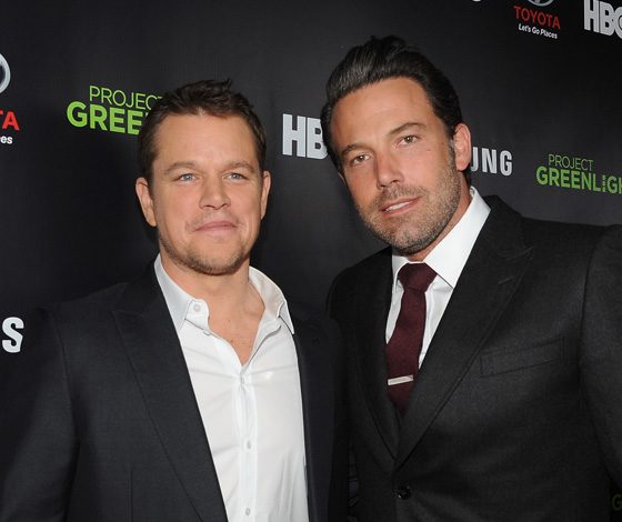 Бен Аффлек ругается с Мэттом Деймоном