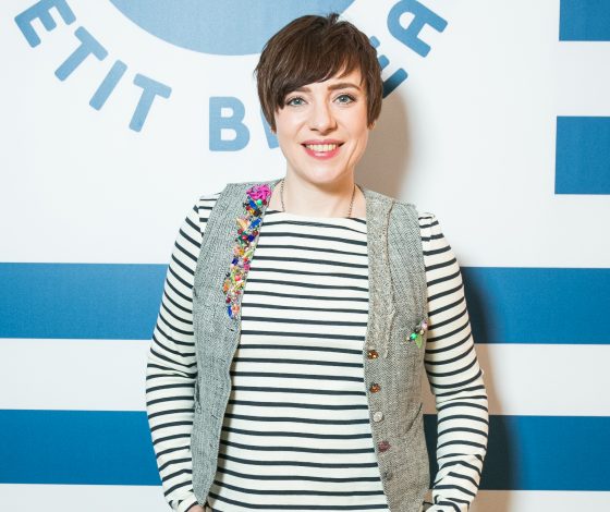 Тутта Ларсен на празднике Petit Bateau