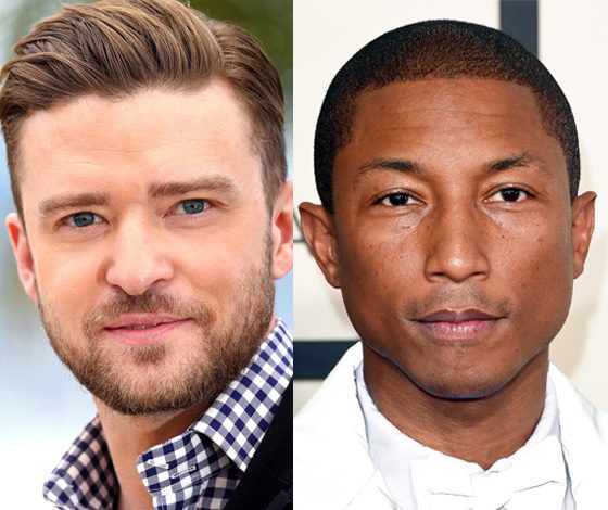 Джастин Тимберлейк запишет песню с Фарреллом Уильямсом