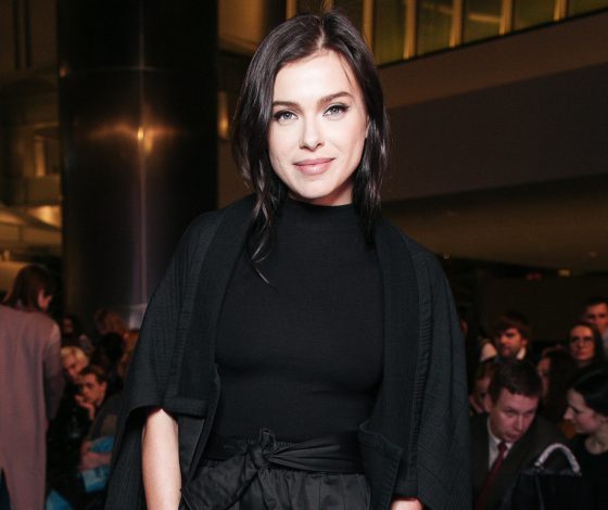 MBFW: Елена Темникова на показе Igor Chapurin pre-fall 2016