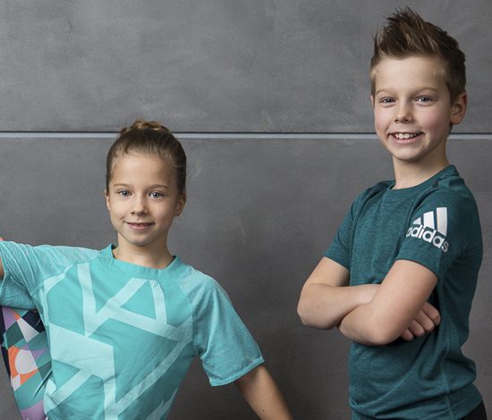 Сын и дочь Аршавина стали лицами детской коллекции Adidas