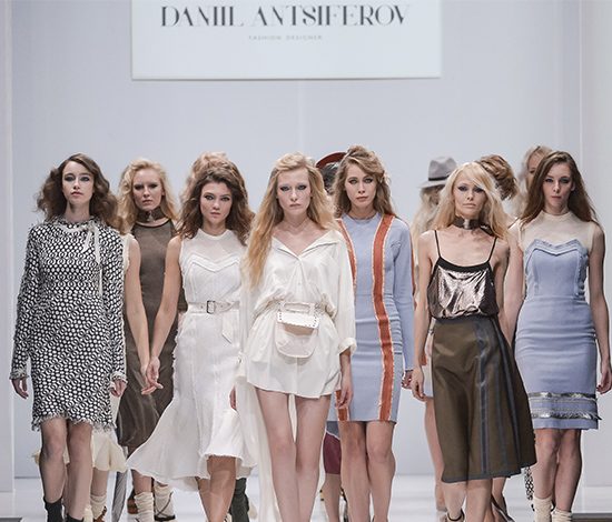 Шоу молодых дизайнеров на Неделе моды в Москве