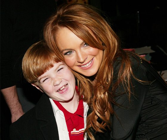 Младший брат Линдси Лохан стал моделью