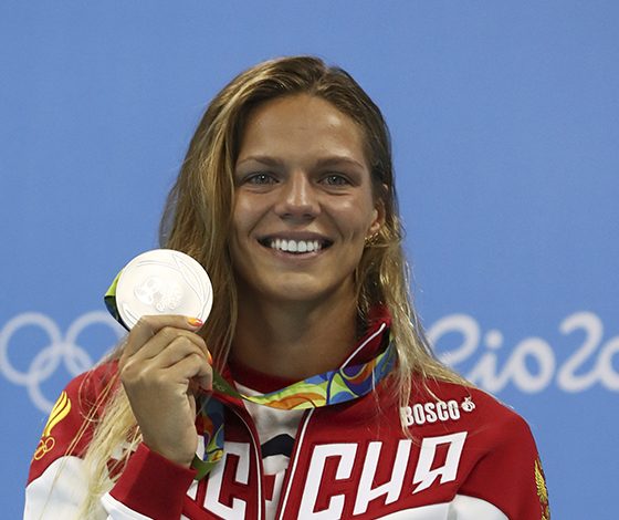 Россиянка Юлия Ефимова выиграла вторую олимпийскую медаль