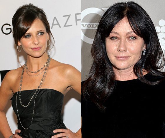 Сара Мишель Геллар поддерживает больную раком Доэрти