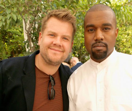 Джеймс Корден высмеял новый клип Канье Уэста. Видео!