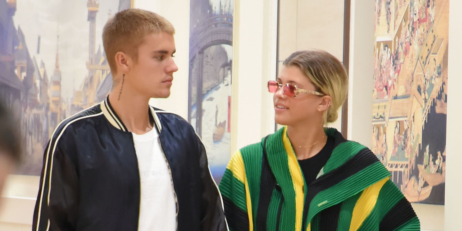 Ричи 18. Sofia Richie and Justin Bieber.