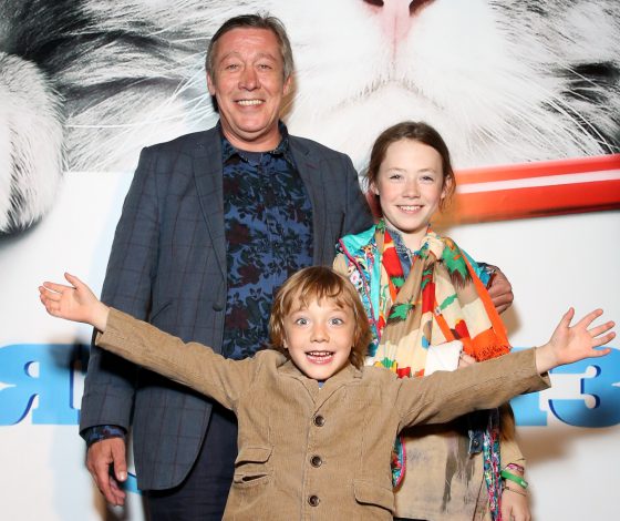 Михаил Ефремов с семьей на премьере фильма «Девять жизней»