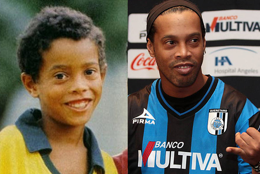 Нападающий футбольного клуба Fluminense Роналдиньо, 35