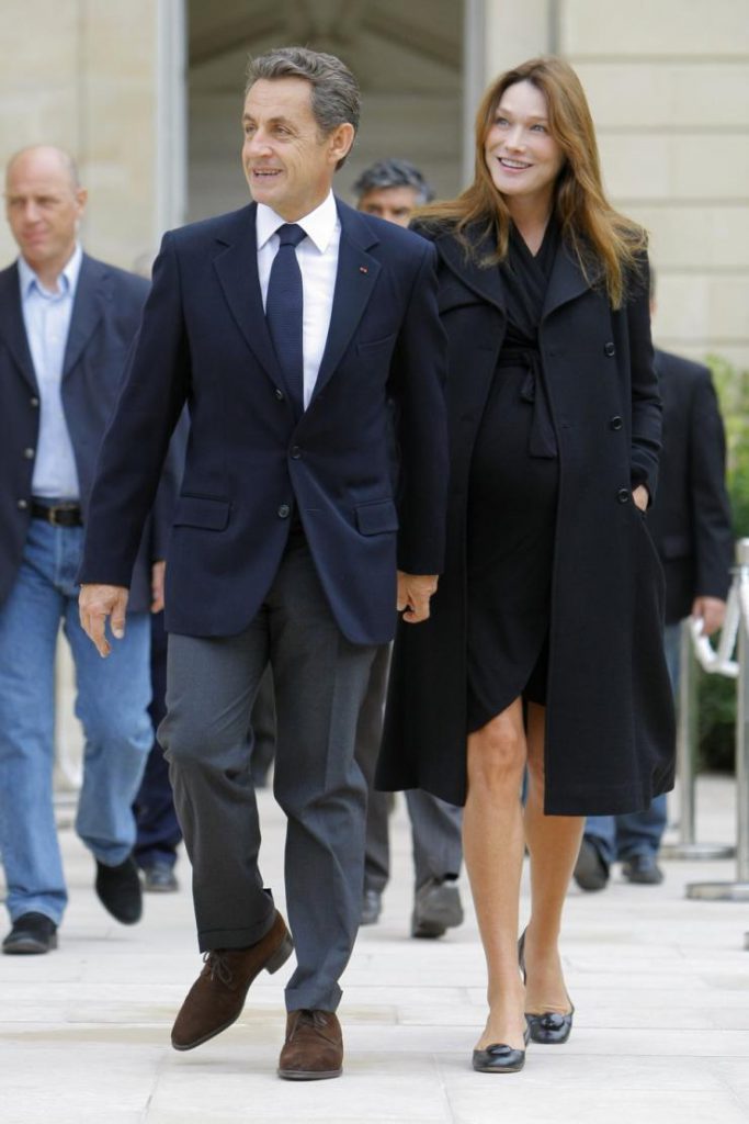 Николя Саркози (61) и Карла Бруни (48)