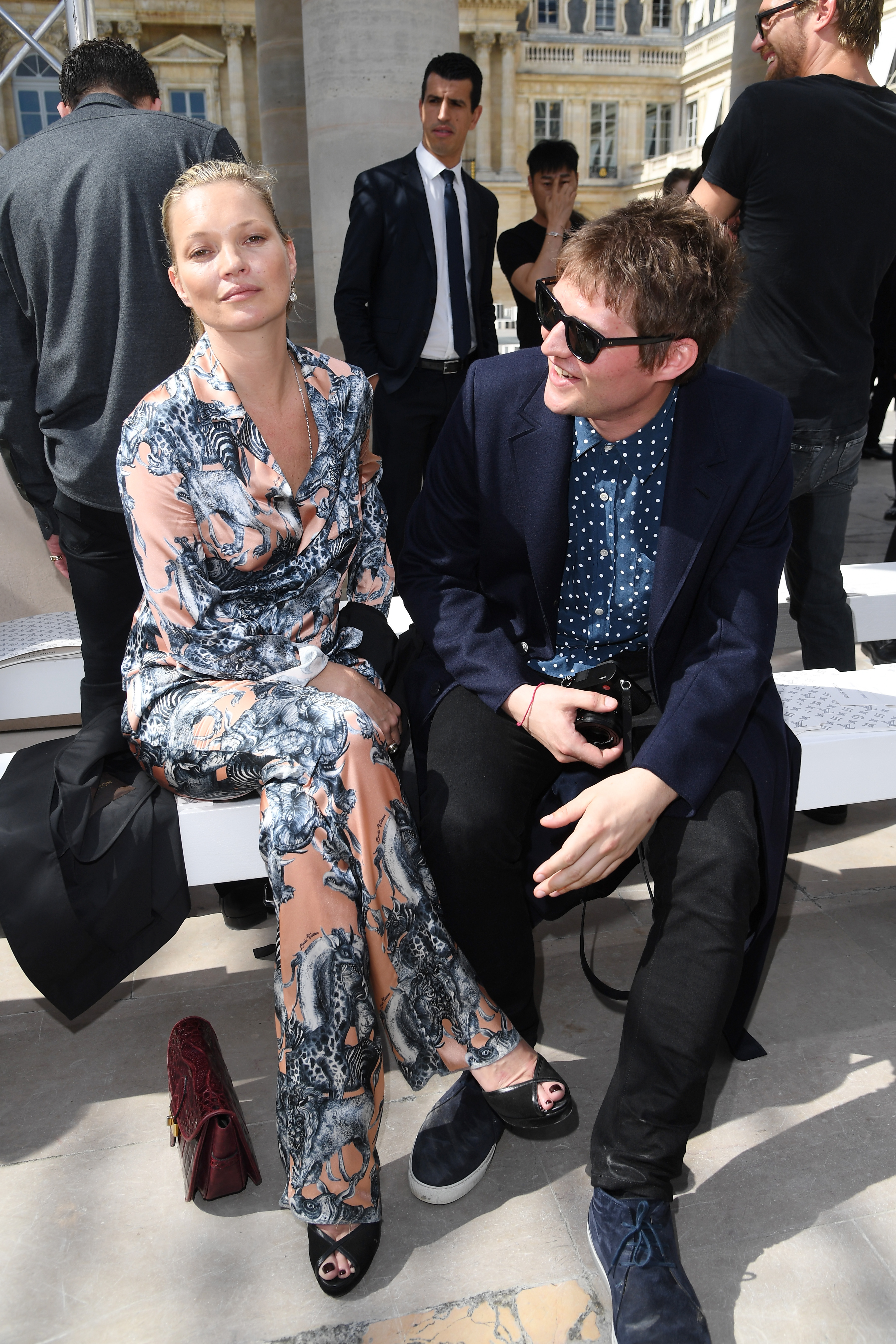 Louis Vuitton : Front Row - Paris Fashion Week - Menswear Spring/Summer 2017