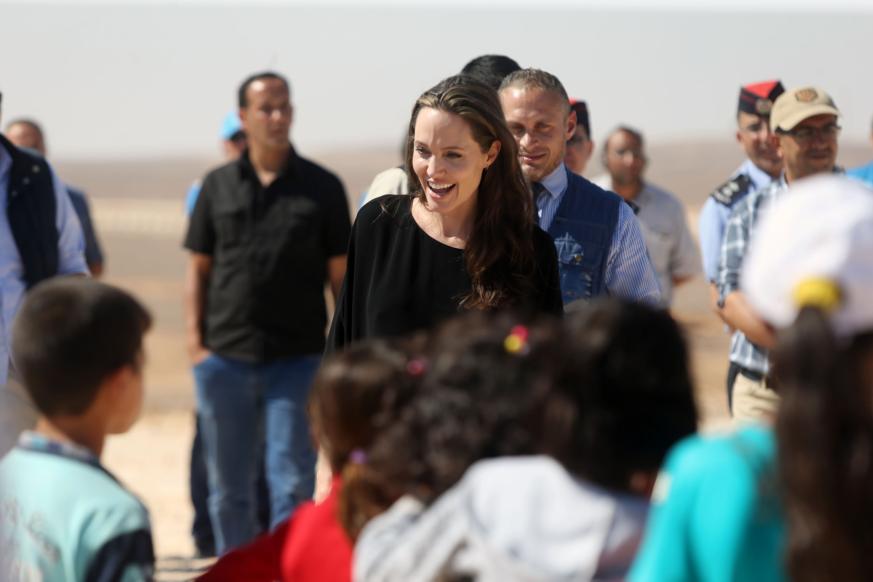 Angelina Jolie Attends UNHCR Press Conference