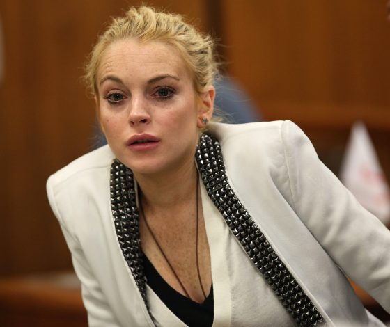 Линдси Лохан сорвала съемки «Пусть говорят» пьяной выходкой