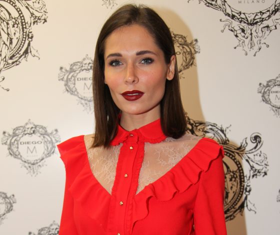 Аскери, Соловьева и Веледеева на коктейле Diego M в Милане