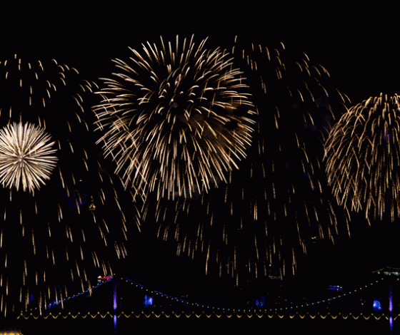 Где смотреть салют на День города?