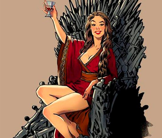 Героини «Игры Престолов» в образе пинап