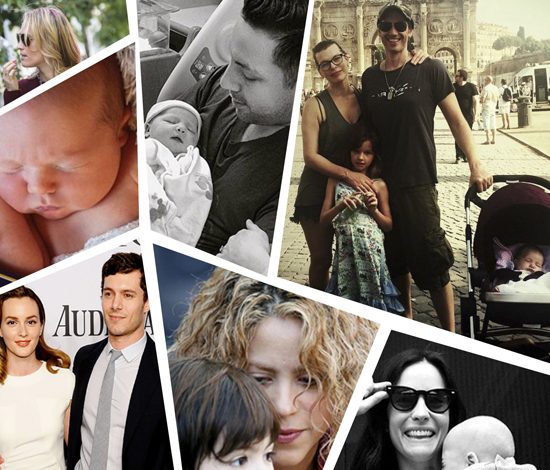 Звезды, ставшие мамами в 2015 году. Часть 1