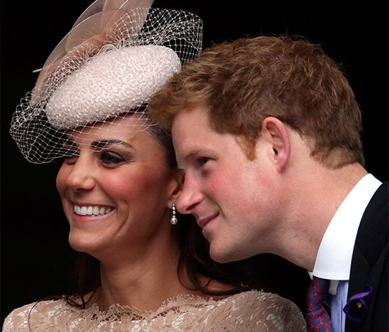 Забавные фото Кейт Миддлтон и принца Гарри