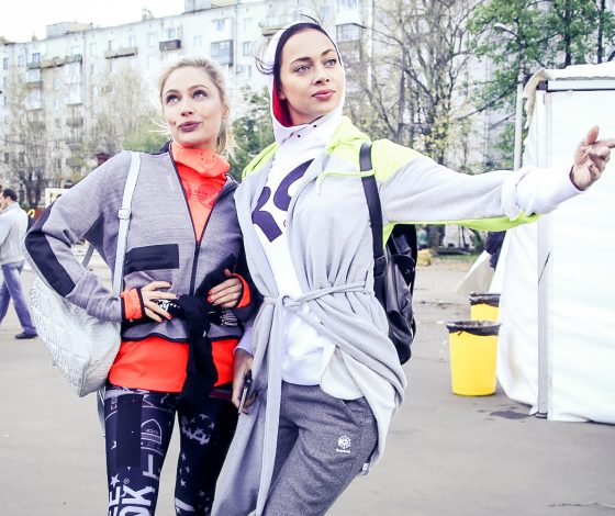 Звезды приняли участие в забеге «Стань человеком-3»